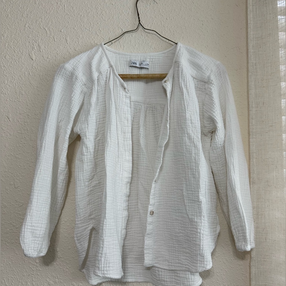 Zara White Top